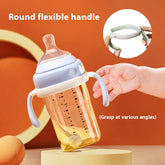 Universal Embedded Straw Handle Baby Bottle Accessories